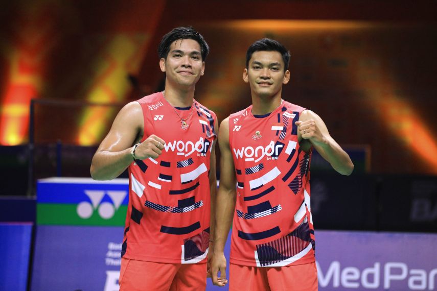 Fikri/Daniel Antar Indonesia ke Final BAMTC 2025 Usai Kalahkan Thailand