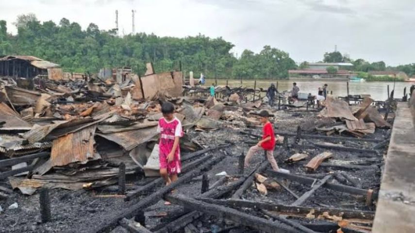 Pasca Kebakaran di Milono, Korban Terancam Tak Bisa Bangun Hunian Kembali