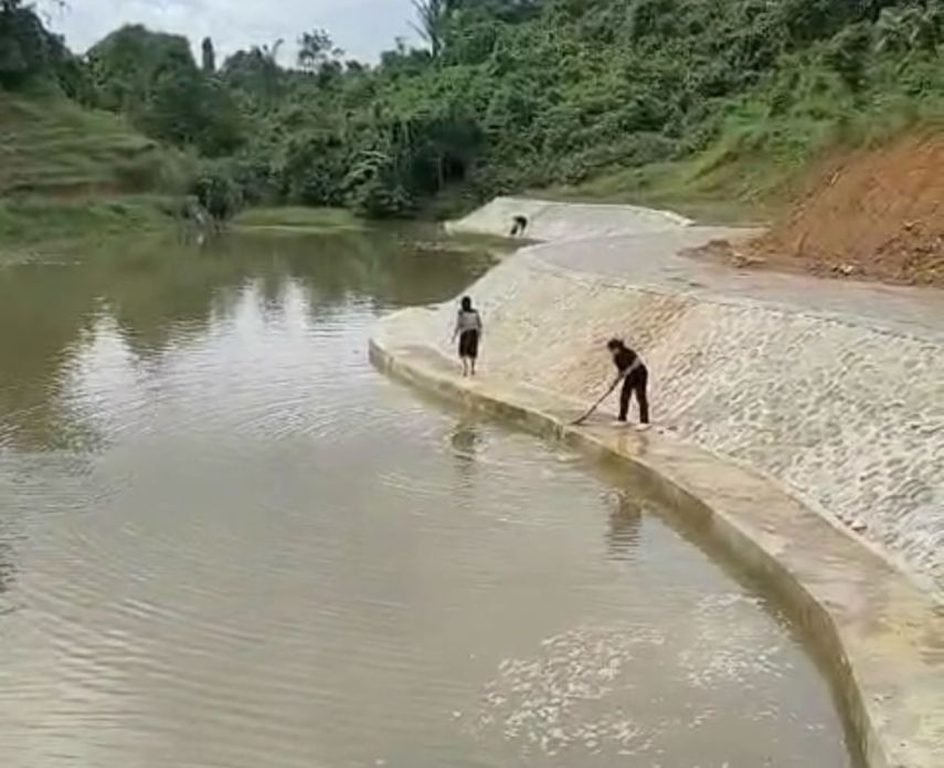 Kelurahan Maluhu Gelar Lomba Mancing, Upaya Kenalkan Potensi Embung Jadi Wisata