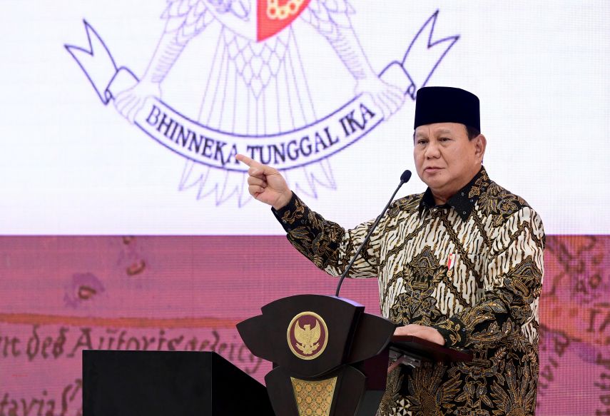 Singgung Pihak yang Tolak Efisiensi Anggaran, Prabowo: Ada yang Melawan Saya dan Merasa Kebal Hukum