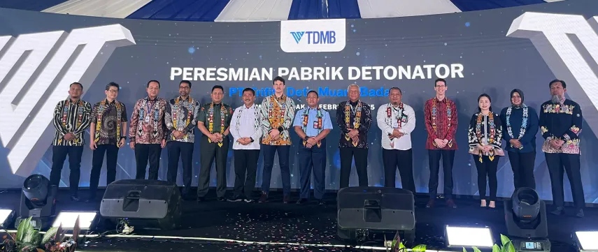 PT TDMB Resmikan Pabrik di Kukar, Produksi 4,1 Juta Detonator Per Tahun dan Serap 130 Tenaga Kerja