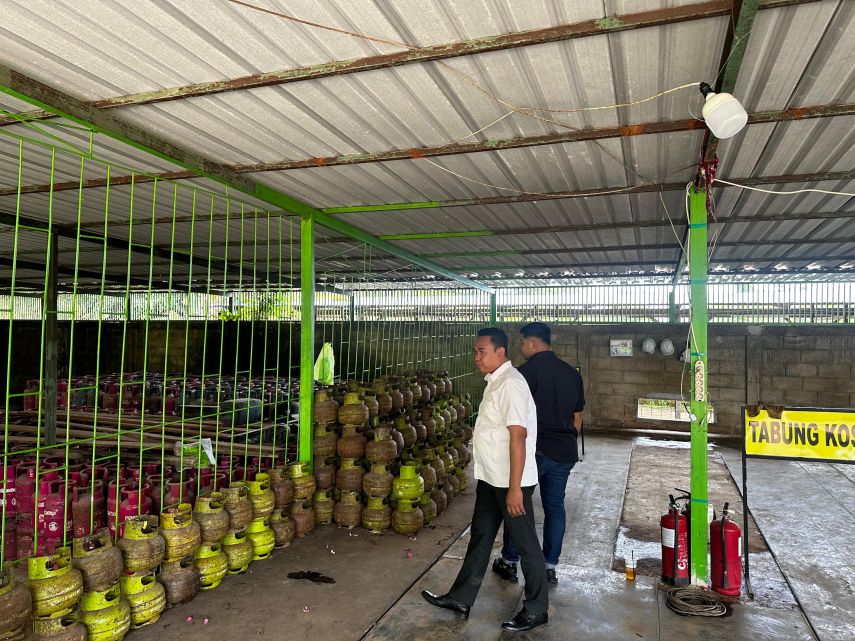 Unit Tipidter Polres Berau Inspeksi Agen dan Pangkalan Gas Melon, Antisipasi Tindak Kecurangan Jelang Ramadan dan Idulfitri