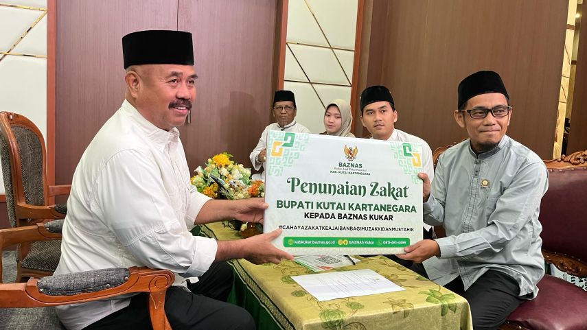 Pemkab Kukar dan Baznas Kaltim Ajak Masyarakat Berbagi di Bulan Ramadan dengan Zakat