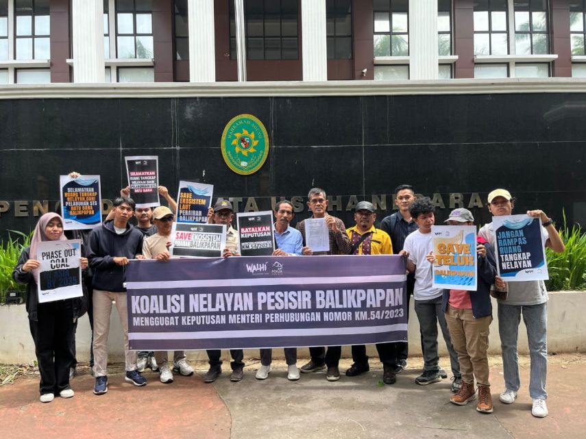 Perjuangan Nelayan dan Masyarakat Pesisir Balikpapan Berbuah Manis, PTUN Batalkan Keputusan tentang Alih Muat Batu Bara