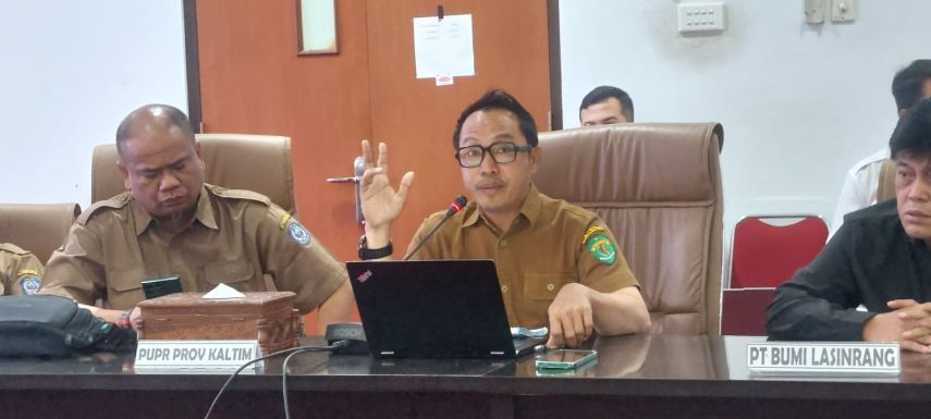 Hindari Bontang dari Krisis Air Bersih, PUPR Kaltim Target Bendung Kampung Masdarling Beroperasi Akhir 2025