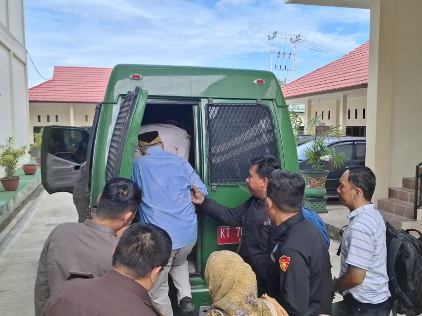 Kasus Dugaan Penyerobotan Lahan, Kejaksaan Tahan Empat Warga Desa Telemow di Rutan Polres PPU