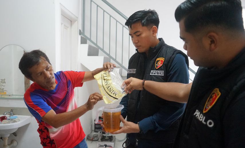 Tindak Lanjuti Temuan Isi Kemasan Minyakita yang "Disunat", Unit Tipidter Polres Berau Sidak ke Sejumlah Distributor