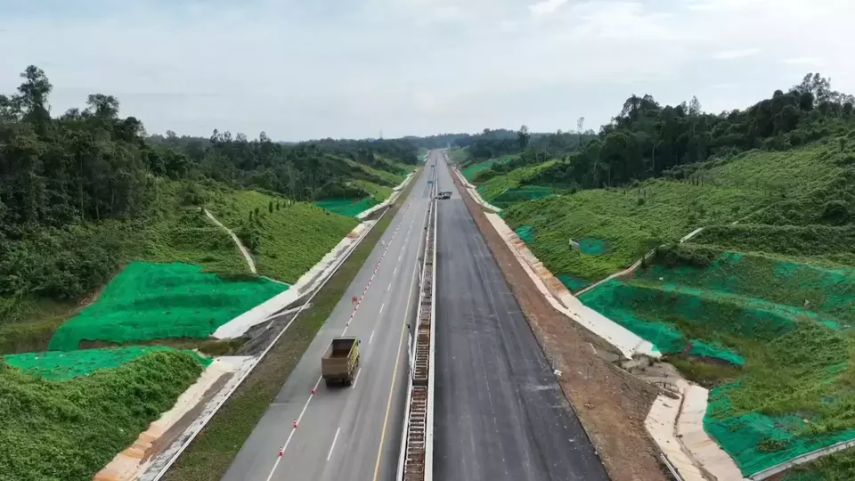 Tol IKN-Balikpapan Dibuka Satu Arah untuk Mudik Lebaran 2025