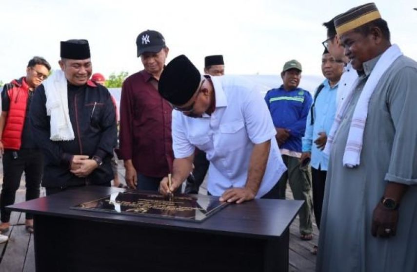 PLTS Komunal dan SHS Jadi Terobosan Listrik untuk Dua Dusun Desa Tani Baru