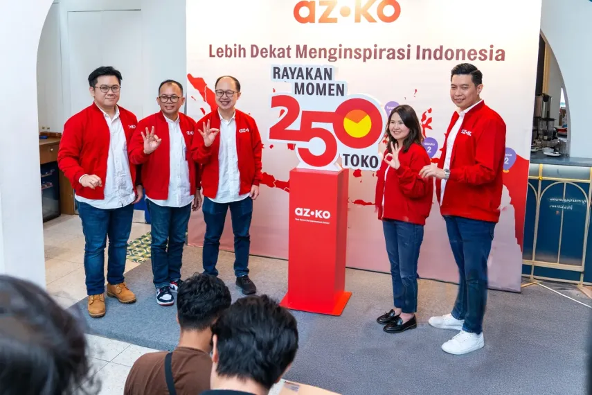 AZKO Capai 250 Toko, Resmi Ekspansi hingga Papua dan Gelar Promo Nasional