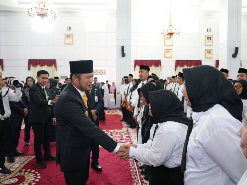 Gubernur Kaltim Lantik 1.346 CPNS dan PPPK, Dorong Percepatan Pembangunan dan Reformasi Birokrasi