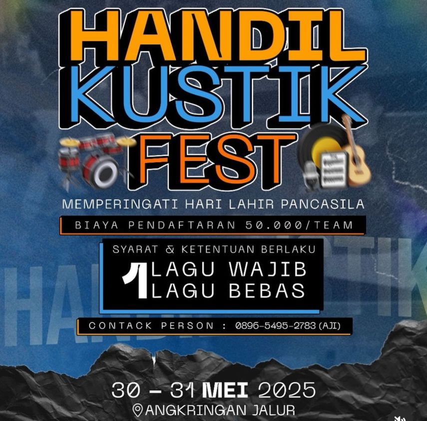 Kekraf Muara Jawa Bakal Gelar Handil Kustik Fest 2025, Panggung Baru untuk Musisi Akustik