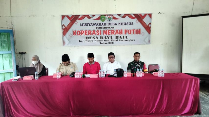 DPMD Kukar Dorong Pembentukan Koperasi Merah Putih, Targetkan Seluruh Desa dan Kelurahan