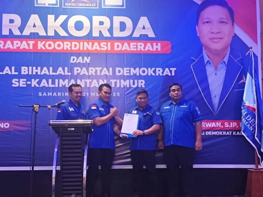 Rakorda Demokrat Kaltim: Bambang Soepriyadi Jabat Plt Ketua, Irwan Fokus di DPP