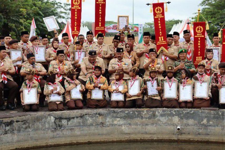Seleksi Pramuka Berprestasi Kukar Jadi Ajang Evaluasi dan Regenerasi Kader Muda