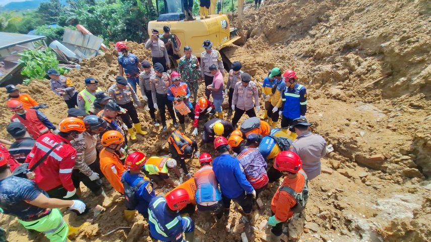 Seluruh Korban Longsor di Sungai Pinang Ditemukan, Operasi SAR Resmi Ditutup