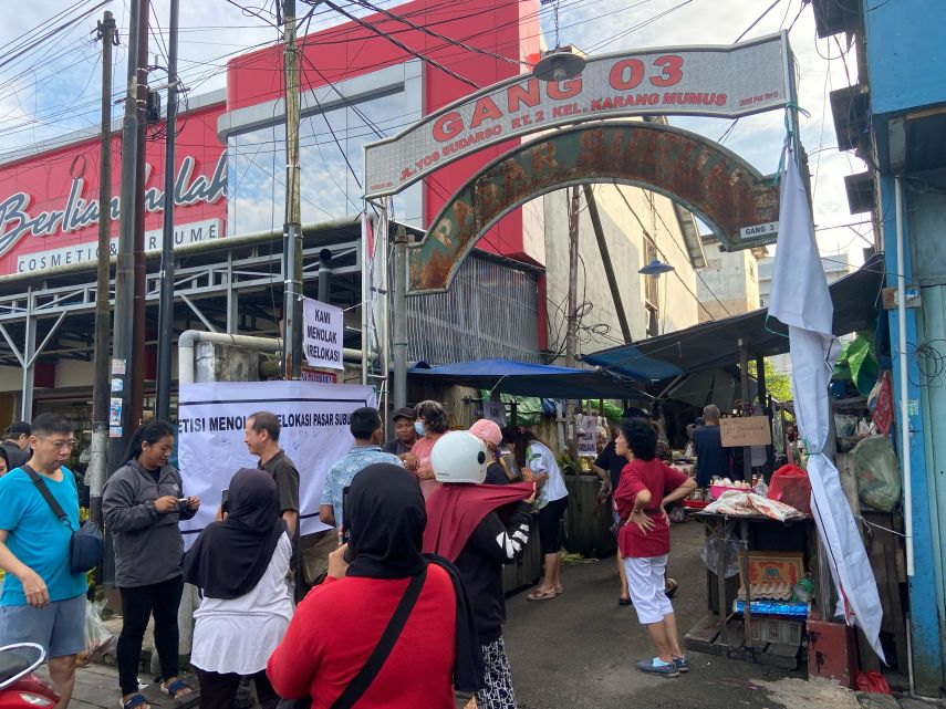 Jelang Penertiban Pasar Subuh Samarinda, Warga Teken Petisi Tolak Relokasi