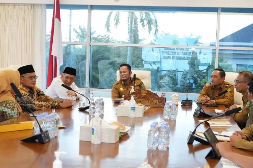 Pemprov Kaltim Bahas Pemanfaatan Aset Kampus Melati untuk Sekolah Unggulan Taruna Borneo