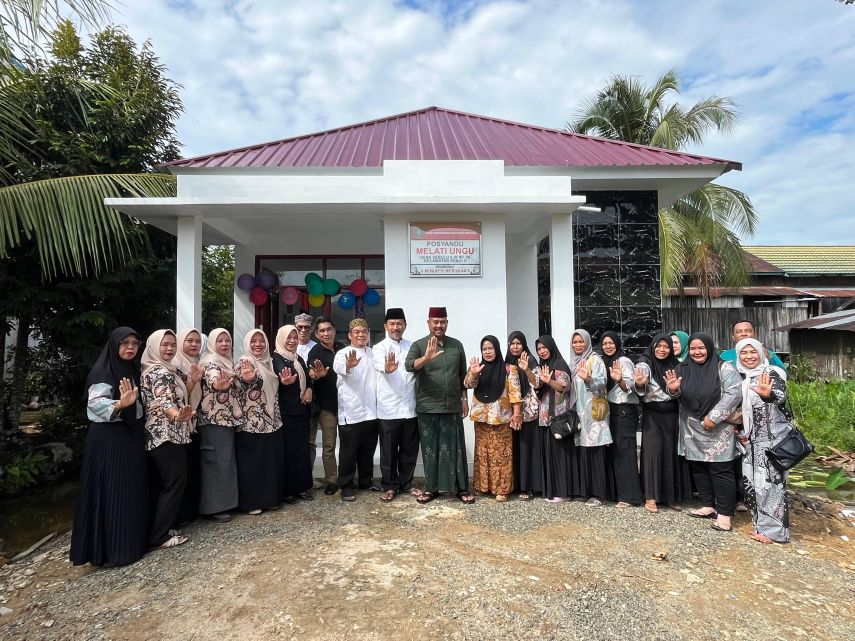 Bupati Kukar Resmikan 3 Posyandu di Kecamatan Sebulu, Tekankan Peran Kader Cegah Stunting
