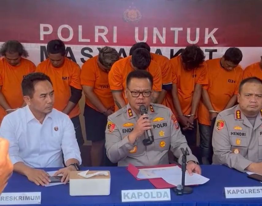 Penembakan di THM Samarinda Diduga Bermotif Balas Dendam, 9 Tersangka Diamankan Polisi