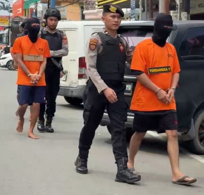 Pra Rekonstruksi Kasus Penembakan THM Samarinda, Peragakan 42 Adegan dan Ungkap 9 Peran Tersangka