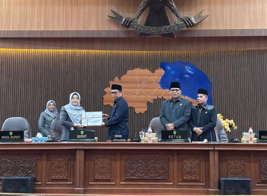 DPRD Berau Soroti Ketimpangan Pendapatan dan Kinerja OPD dalam Rapat LKPj Bupati 2025