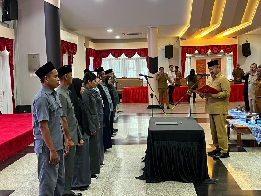 Belasan Anggota BPD Antarwaktu Dilantik, Siap Kawal Musdes dan RPJMDes Tambahan di Kukar