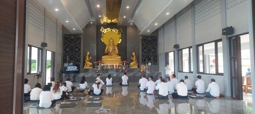 Setelah 25 Tahun Menunggu, Umat Buddha Bontang Akhirnya Rayakan Waisak Perdana di Vihara