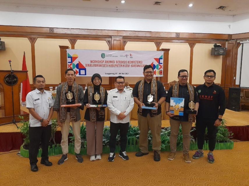 Dispar Kukar Gelar Workshop Animasi untuk Tingkatkan SDM Ekonomi Kreatif