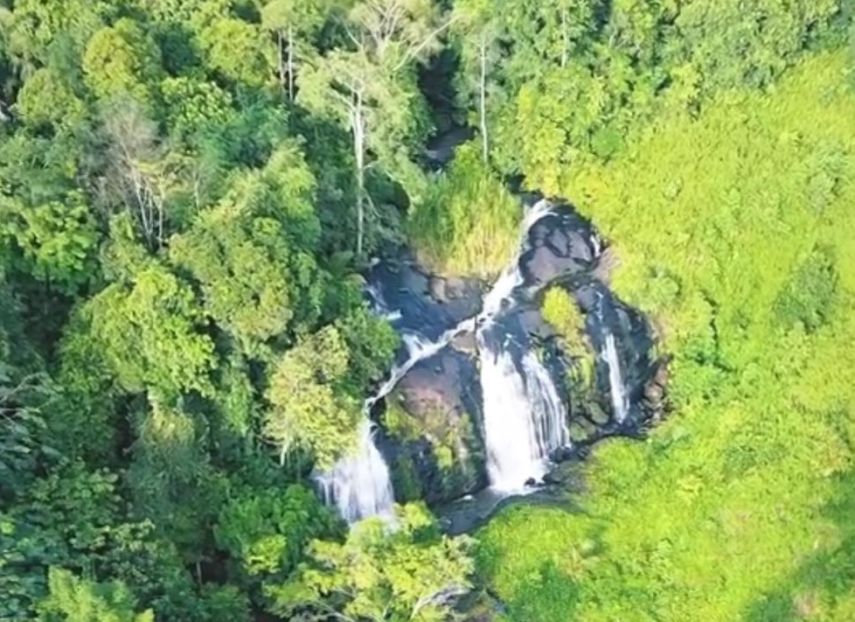 Wisata Air Terjun Kembar Terkendala Akses Jalan, Camat Marangkayu Siap Bantu