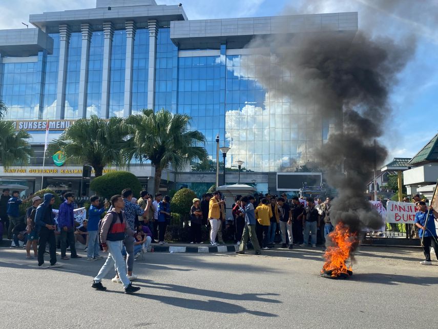 Genap 100 Hari Kerja, Mahasiswa Beri Rapor Merah untuk Kepemimpinan Gubernur Kaltim Rudy Mas'ud