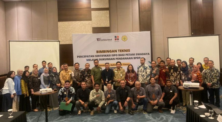 Solidaridad Dukung Kementerian Pertanian dan BPDP Percepat Sertifikasi ISPO untuk Petani Sawit Swadaya di Kaltim