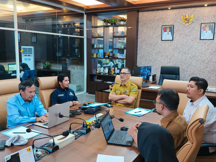 Percepat Pemerataan Internet Desa, Diskominfo Kaltim dan Kutim Lakukan Sinkronisasi Program Digital
