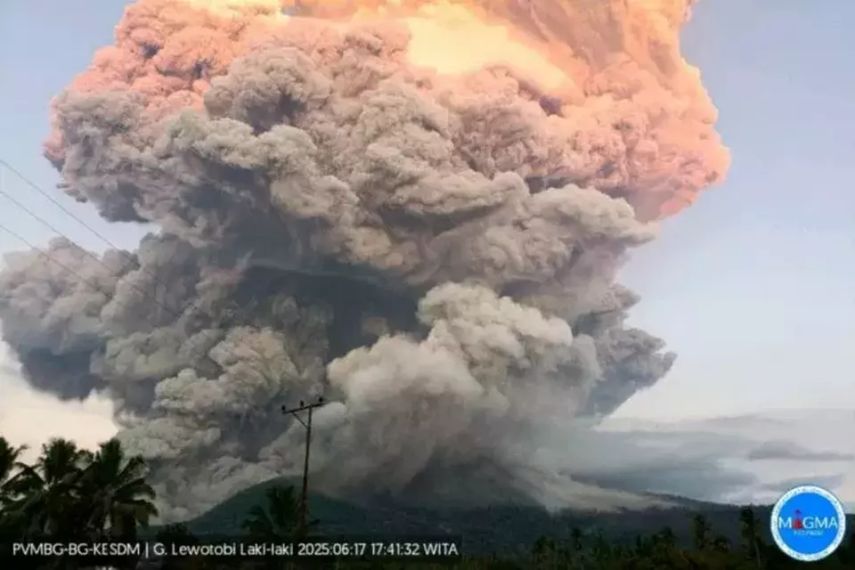 Letusan Gunung Lewotobi Ganggu Jadwal Penerbangan ke dan dari Bali
