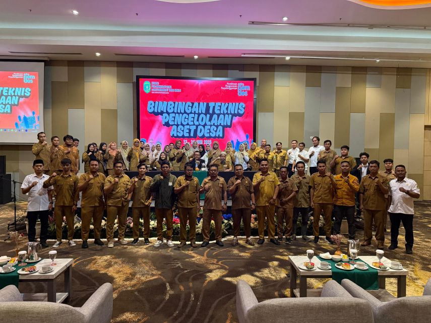 Tingkatkan Pemahaman Pengelolaan Aset Desa, DPMD Kukar Gelar Bimbingan Teknis