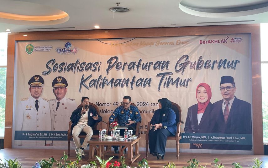 Dorong Media Berkualitas, Diskominfo Kaltim Sosialisasikan Peraturan Gubernur 49/2024