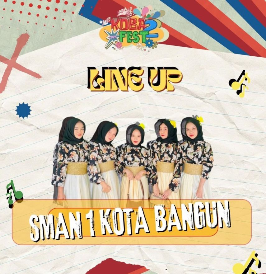 Koba Fest 2 Siap Guncang Kota Bangun, Sajikan 24 Talenta Musik dan Seni 