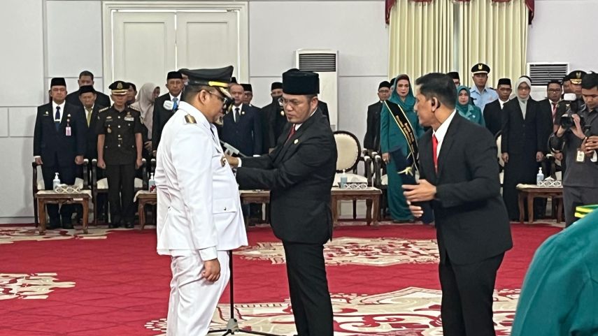 Aulia Rahman dan Rendi Solihin Resmi Dilantik, Tegaskan Jalankan Program Tanpa Tunggu 100 Hari Kerja
