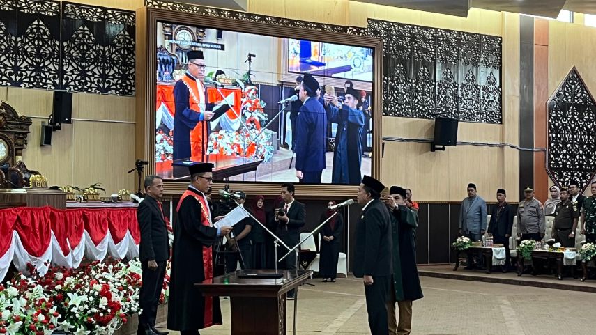 Ahmad Yani Resmi Jabat Ketua DPRD Kukar, Tegaskan Komitmen Jalankan Amanah dan Jaga Marwah Lembaga