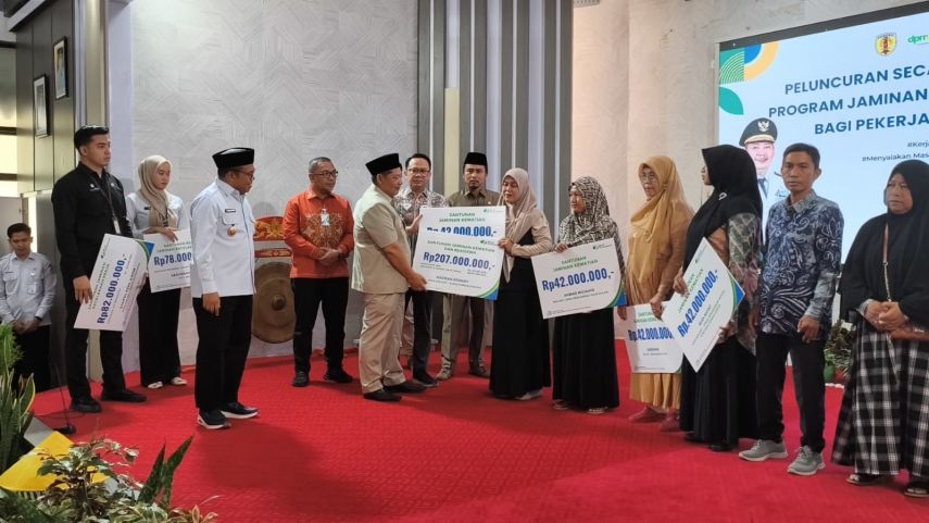 Hulu Sungai Tengah Gandeng BPJAMSOSTEK, Luncurkan Program Perlindungan bagi Pekerja Rentan