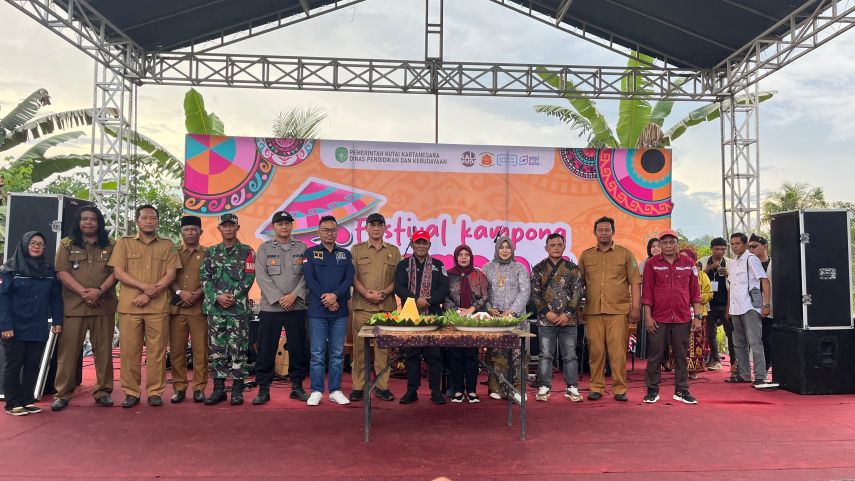 Angkat Budaya Lokal, Desa Jembayan Tengah Gelar Festival Kampong Seraong