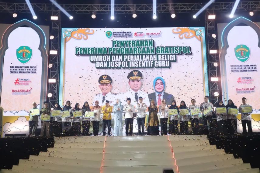 Gratispol dan Jospol 2025, Pemprov Kaltim Beri Insentif untuk 31.545 Guru dan 3.187 Penjaga Rumah Ibadah