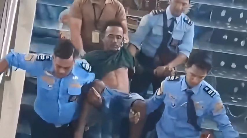 ODGJ Serang Petugas Keamanan Bandara Kalimarau, Begini Kronologisnya