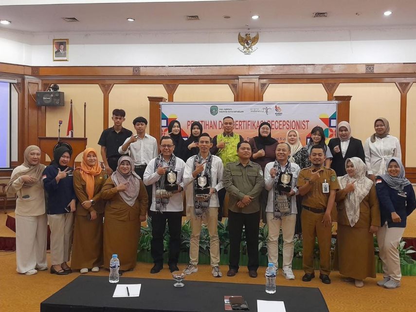 Dispar Kukar Gelar Pelatihan Resepsionis, Dorong Kesiapan SDM Sambut Pertumbuhan Sektor Wisata