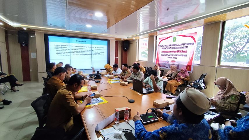 Perubahan Regulasi UU Desa, DPMD Kukar Bekali Penyusunan Review RPJMDes 