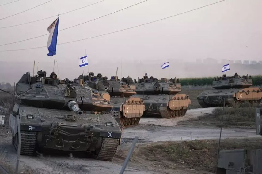 Tank Israel Tembaki Warga Gaza yang Antre Bantuan, 59 Orang Tewas