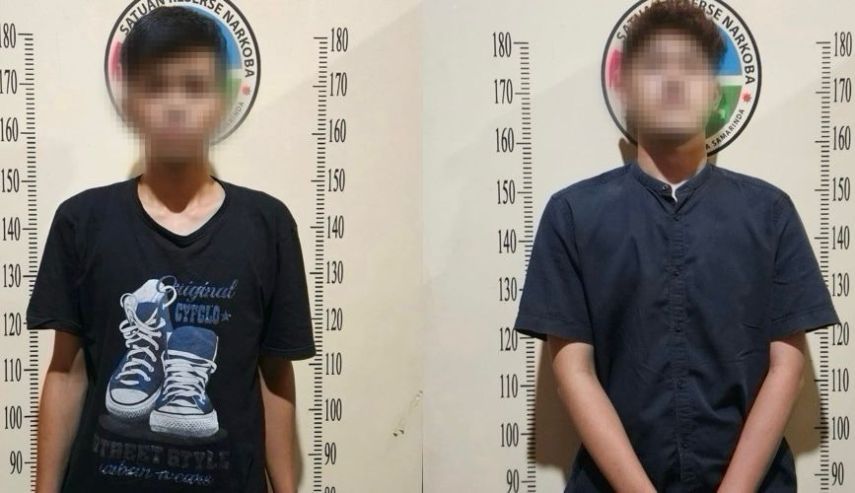 Terlibat Kasus Peredaran Ganja, Satresnarkoba Polresta Samarinda Amankan Dua Mahasiswa