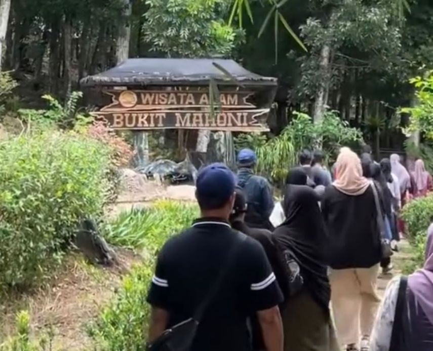 Dispar Kukar Dukung Pengembangan Wisata Alam Bukit Mahoni