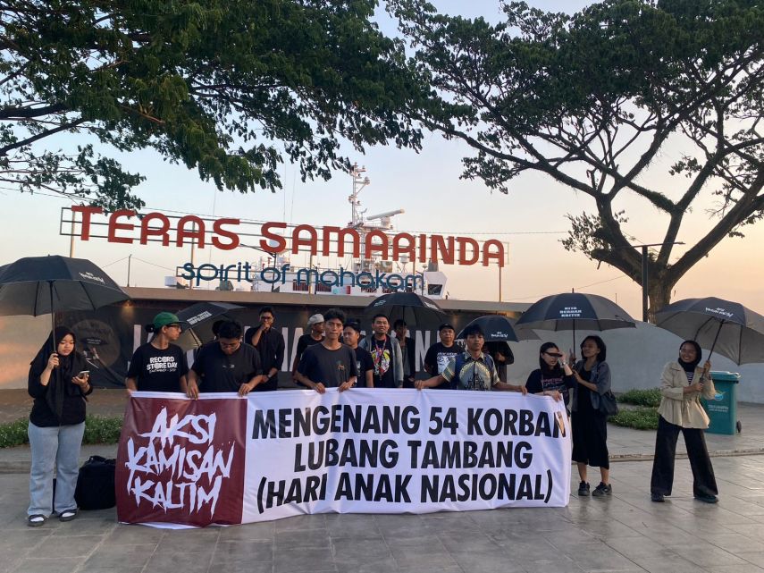 Aksi Kamisan Kaltim: Serukan Keadilan untuk 54 Korban Lubang Tambang