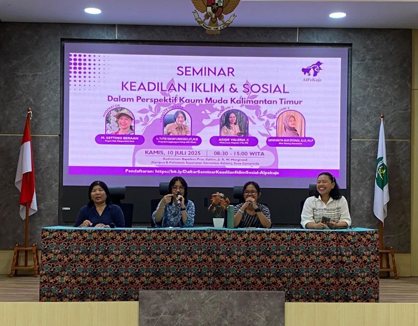 Gelar Seminar Hybrid, AlPeKaJe Soroti Pentingnya Keterlibatan Kaum Muda dalam Isu Keadilan Iklim dan Sosial di Kaltim 